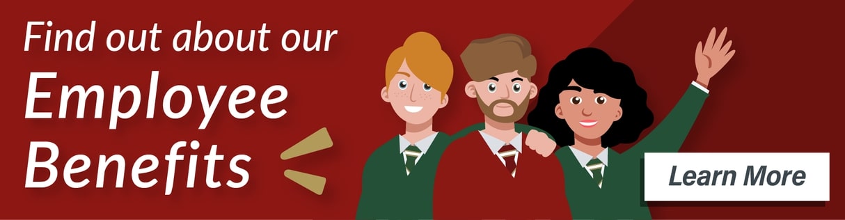 Find out about our employee benefits