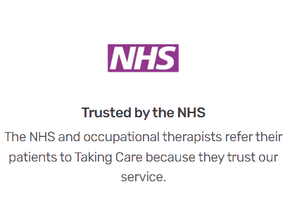 Trusted by the NHS